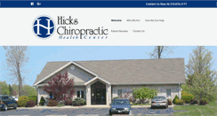 Desktop Screenshot of hickschiropracticcenter.com
